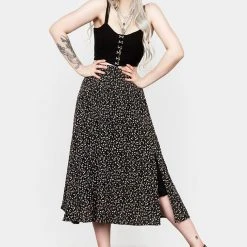 MET1 VALLEY MIDI SKIRT WITH SPLIT Women