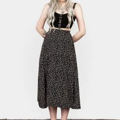 MET1 VALLEY MIDI SKIRT WITH SPLIT Women