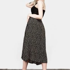 MET1 VALLEY MIDI SKIRT WITH SPLIT Women