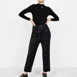 MET1 DARKWAVE TAILORED TROUSERS Women