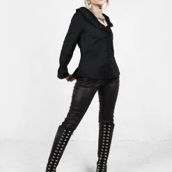 MET1 Clothing FANTOMETTE VOLUME SLEEVE BLOUSE