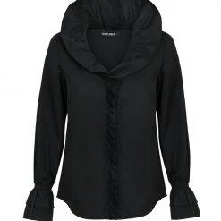 MET1 Clothing FANTOMETTE VOLUME SLEEVE BLOUSE