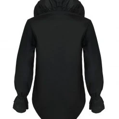 MET1 Clothing FANTOMETTE VOLUME SLEEVE BLOUSE