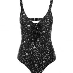 MIF1 Hedgewitch Lace-up Swimsuit
