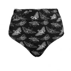 MIF1 Women Mortmoth Twist High-Waisted Bikini Bottom 14 MIF1 Women Mortmoth Twist High-Waisted Bikini Bottom