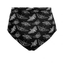 MIF1 Women Mortmoth Twist High-Waisted Bikini Bottom 15 MIF1 Women Mortmoth Twist High-Waisted Bikini Bottom