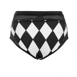 MIF1 Women Ragdoll Mesh Bikini Bottoms
