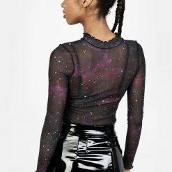 PFA1 Kaleido Mesh Crop Top