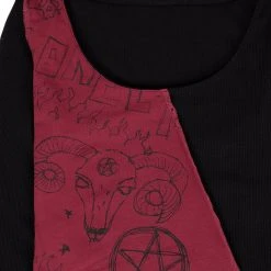 PFA1 Women Paranoid Crop Top