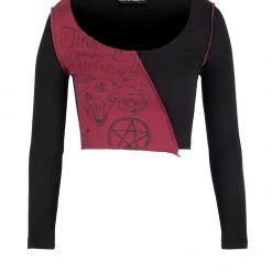 PFA1 Women Paranoid Crop Top