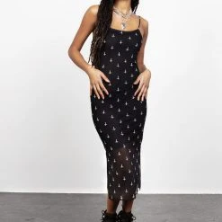 PFA1 Clothing WICKED MIDI DRESS & CARDI SET