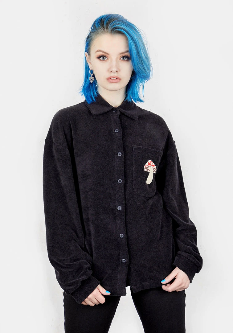 PFA1 AMANITA EMBROIDERED TOWELLING SHIRT 10 PFA1 AMANITA EMBROIDERED TOWELLING SHIRT