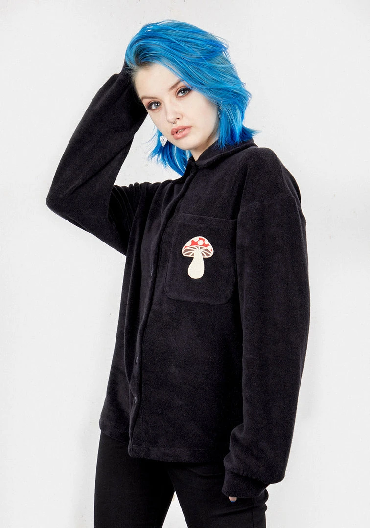 PFA1 AMANITA EMBROIDERED TOWELLING SHIRT 13 PFA1 AMANITA EMBROIDERED TOWELLING SHIRT