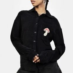 PFA1 AMANITA EMBROIDERED TOWELLING SHIRT