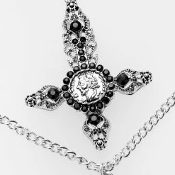 TOU1 Women Confession Multi-Chain Necklace