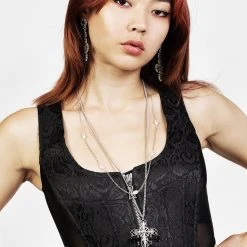 TOU1 Nancy Beaded Necklace Women