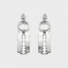 TOU1 Women Blade Earrings