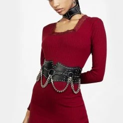 YHU1 NADJA STUDDED WAIST BELT Women 20 YHU1 NADJA STUDDED WAIST BELT Women