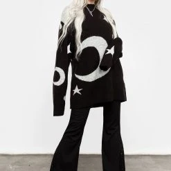 WEI1 Stellar Oversized Jumper Tops