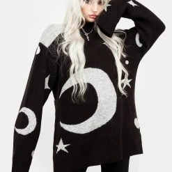 WEI1 Stellar Oversized Jumper Tops