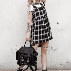 MET1 Clothing Singles Plaid Dress
