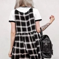 MET1 Clothing Singles Plaid Dress