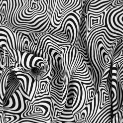 MET1 SUMMERS PRINTED WRAP DRESS