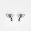 TOU1 BLEEDING EYE CZ STUDS Accessories