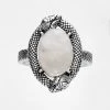 TOU1 SERPENT MOONSTONE RING
