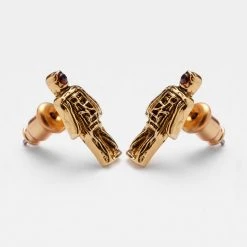 TOU1 WICKER MAN STUD EARRINGS 12 TOU1 WICKER MAN STUD EARRINGS