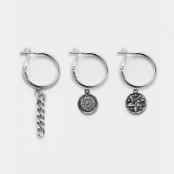 TOU1 OCCULT TRIPLE EARRING SET Accessories