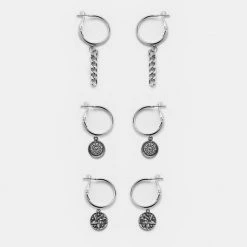 TOU1 OCCULT TRIPLE EARRING SET Accessories